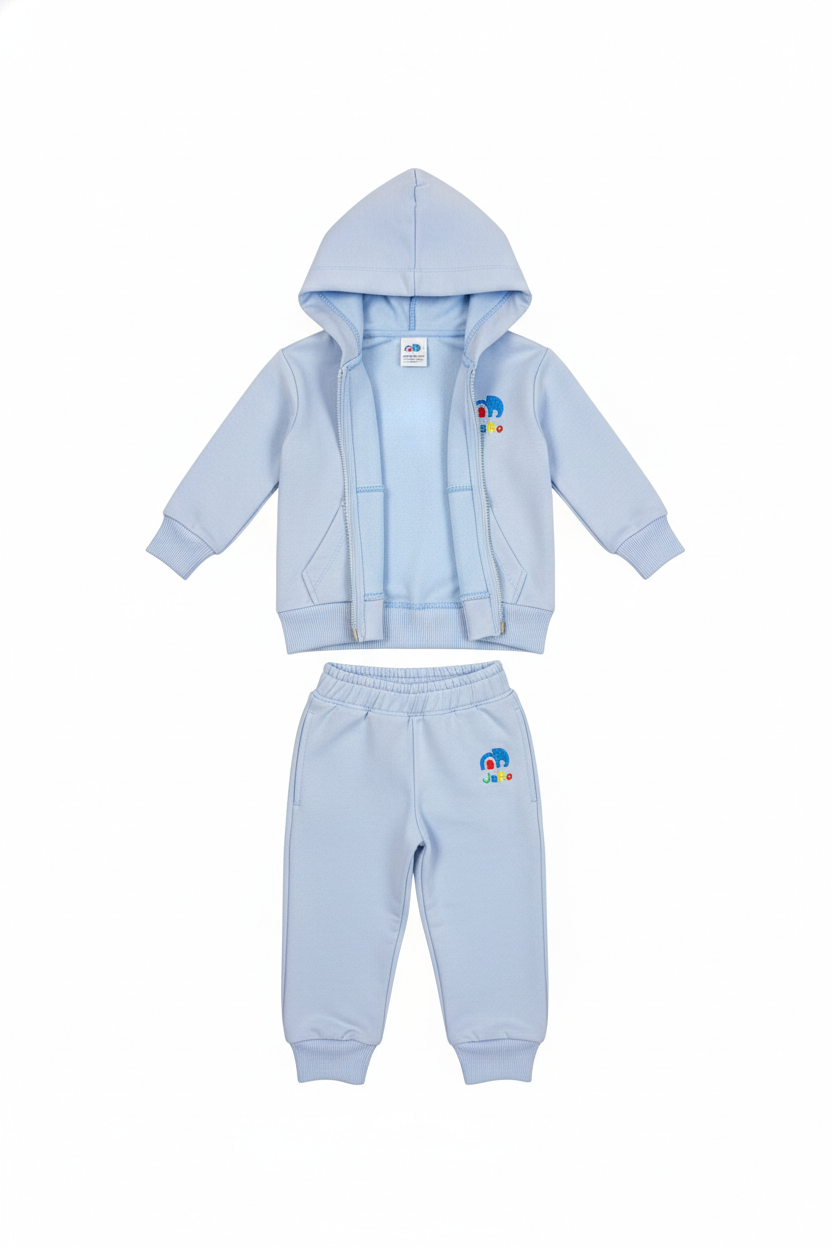 LOUNGEWEAR SET - Trainigsanzug - blau