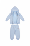 LOUNGEWEAR SET - Trainigsanzug - blau