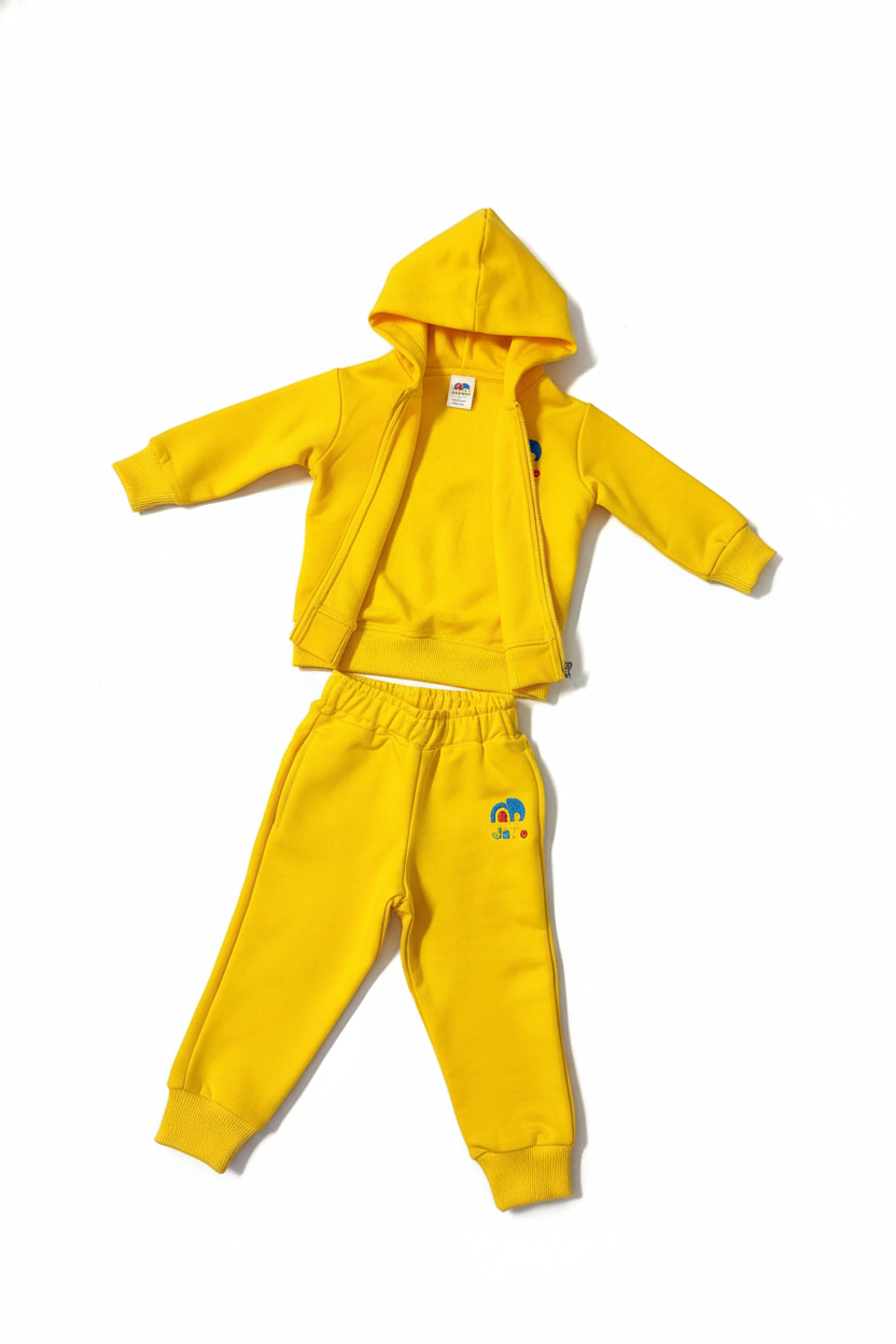 LOUNGEWEAR SET - Trainigsanzug - gelb