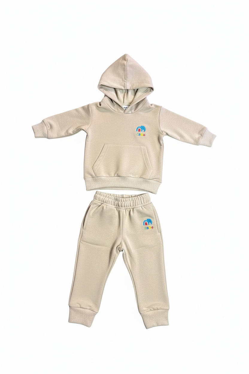 LOUNGEWEAR SET - Trainigsanzug - beige