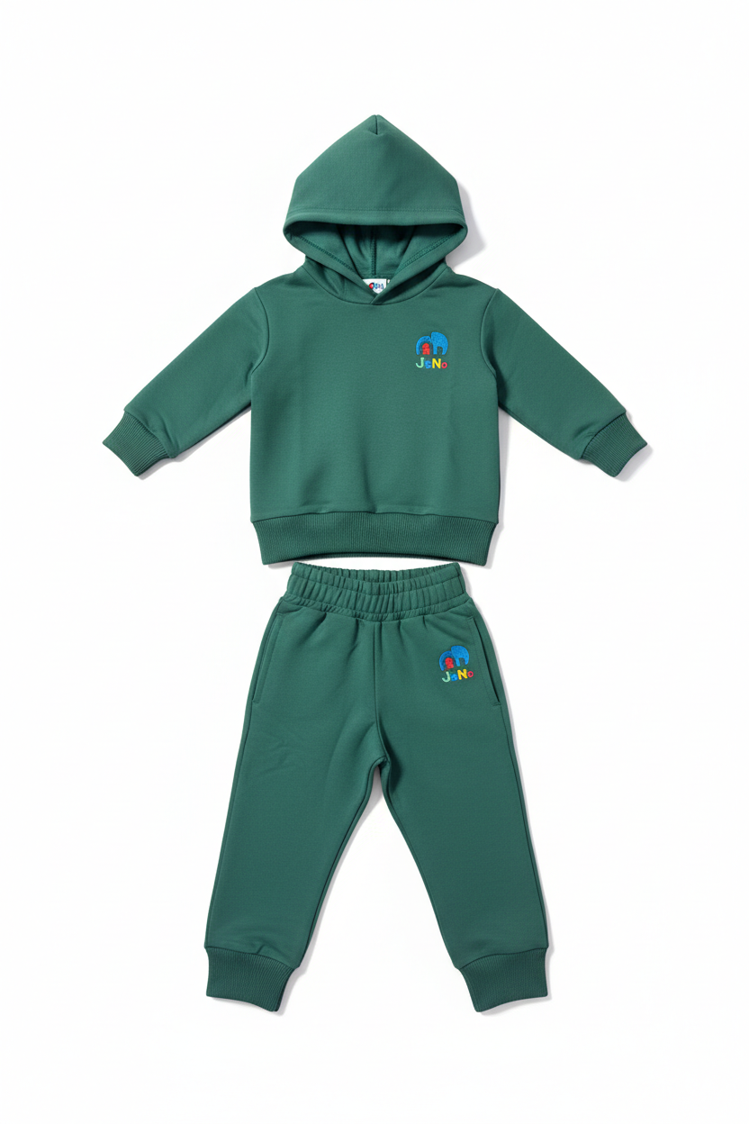 LOUNGEWEAR SET - Trainigsanzug - grün