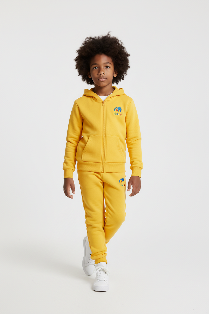 LOUNGEWEAR SET - Trainigsanzug - gelb