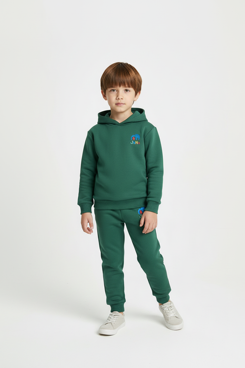 LOUNGEWEAR SET - Trainigsanzug - grün