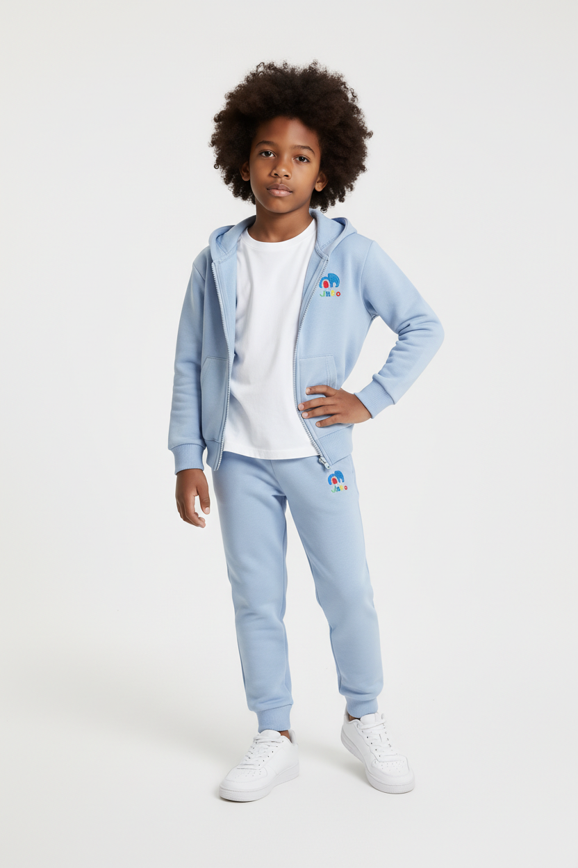 LOUNGEWEAR SET - Trainigsanzug - blau