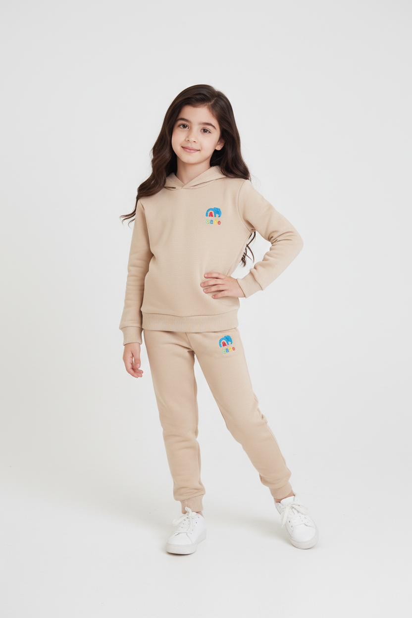 LOUNGEWEAR SET - Trainigsanzug - beige
