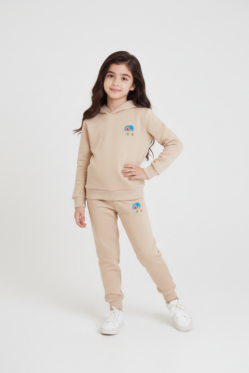 LOUNGEWEAR SET - Trainigsanzug - beige